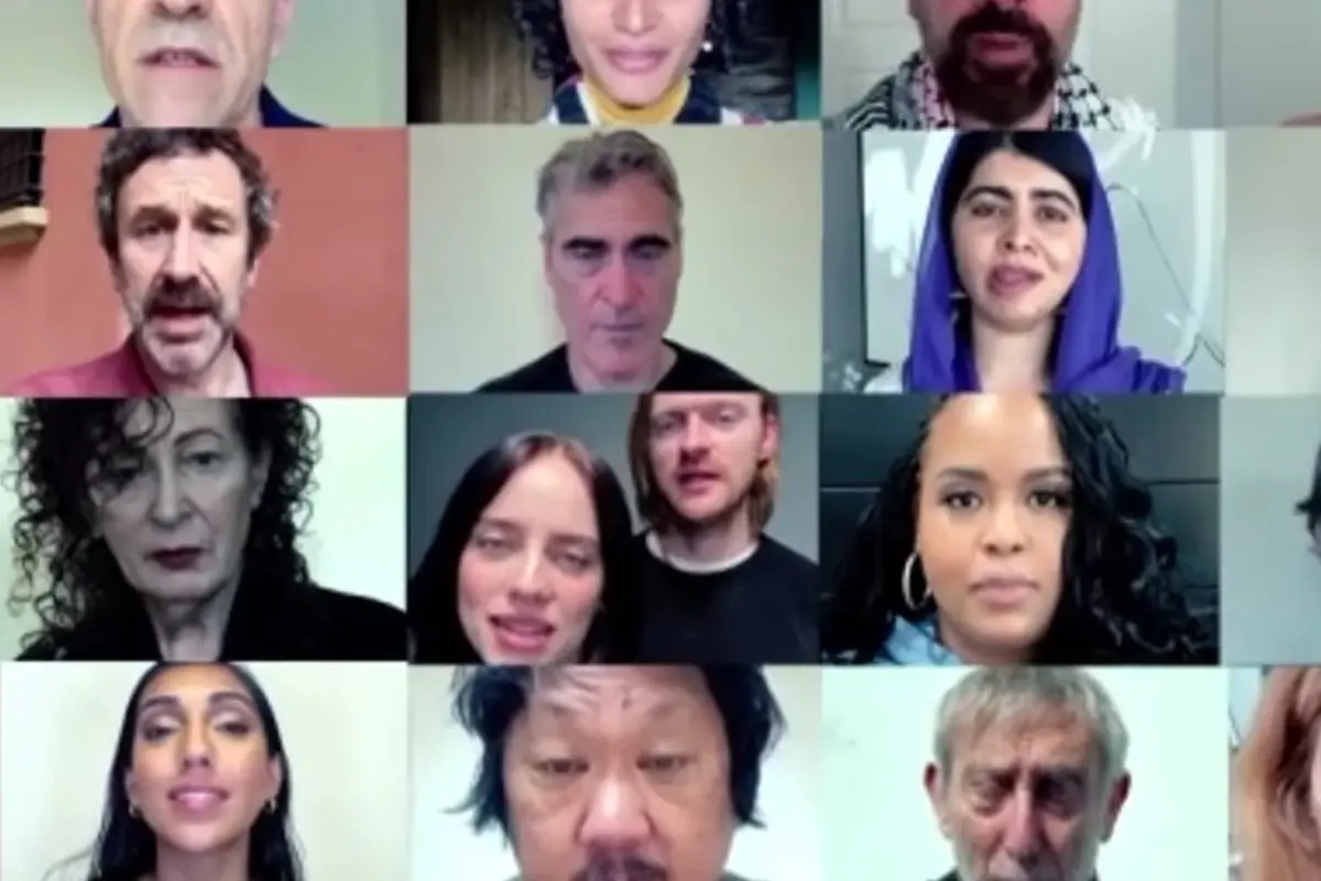 dunyaca unlu isimlerden filistin icin ortak ateskes cagrisi UbpmZ1eW