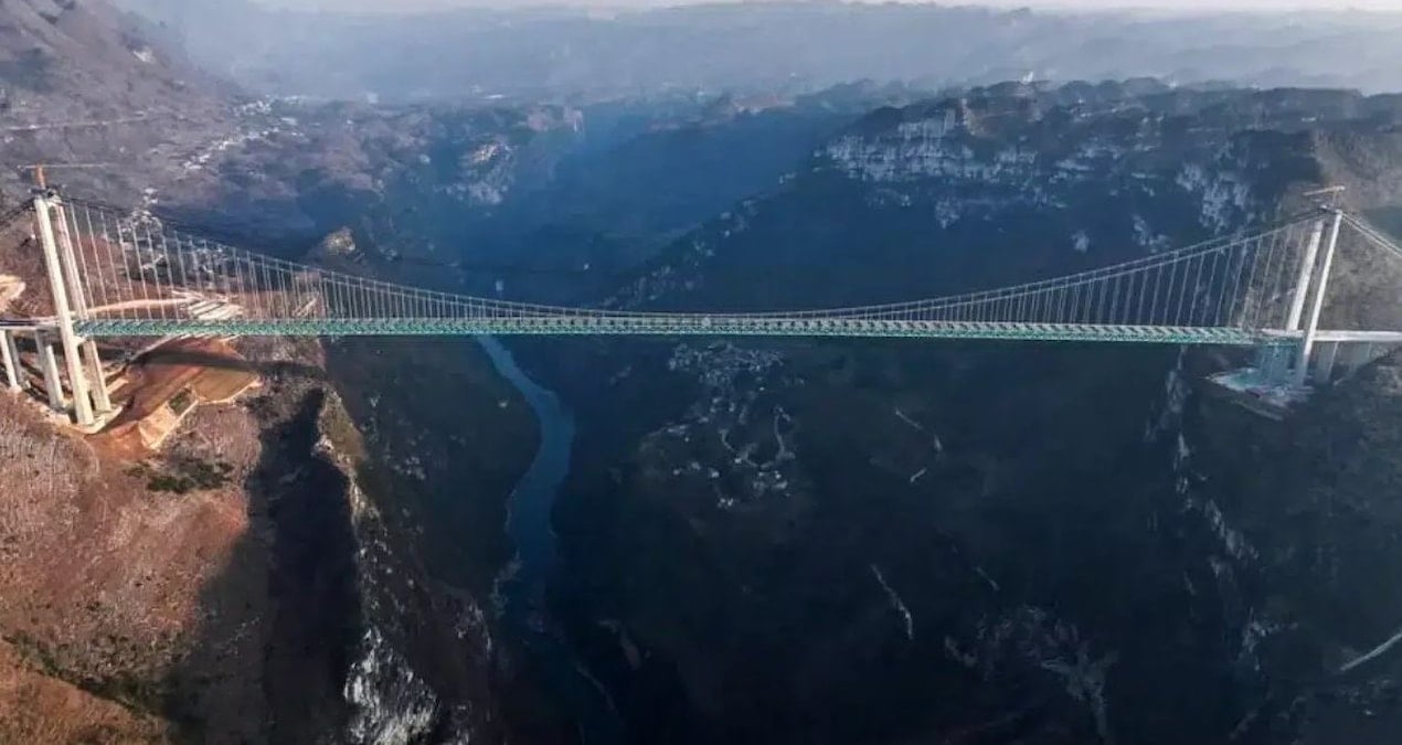 dunyanin en yuksek koprusu ay sonunda trafige aciliyor 1 saatlik yol 90 saniyeye dusecek lXt93gk9