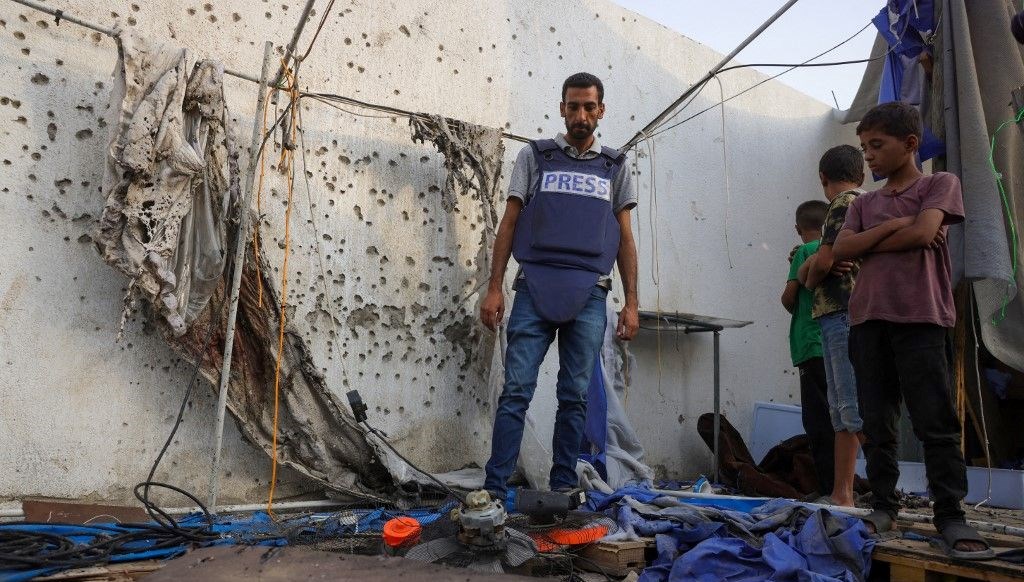 kuresel medya kuruluslarindan israile cagri gazzeye girmek istiyoruz OaQpLl2x