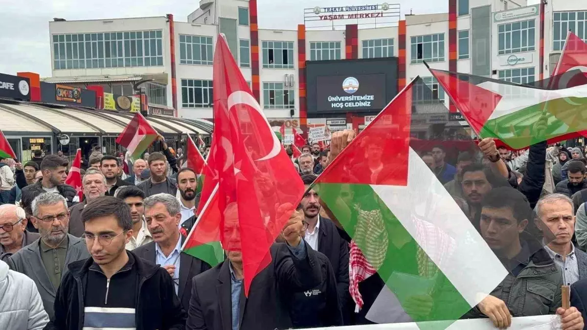 trakya universitesinden gazze yuruyusu XiSpYzYz