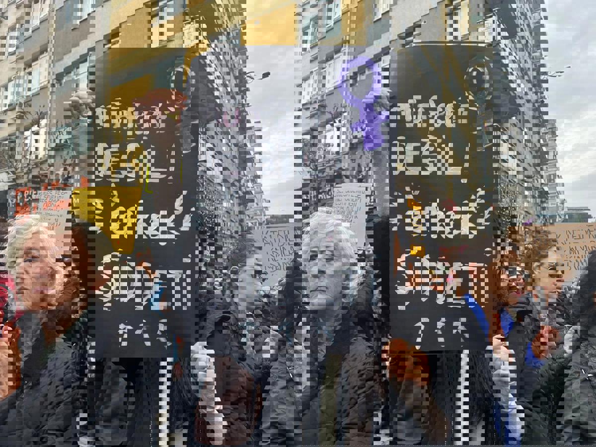 Kadın Cinayetlerine Karşı eylem