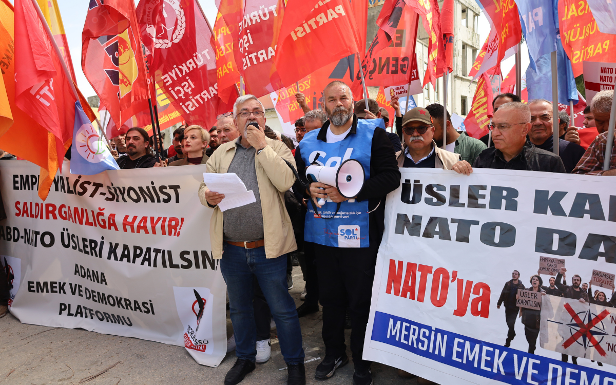 Birçok kentte NATO karşıtı eylemler: “Üsler kapatılsın”