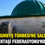 Haci kureys turbesine saldiriya alevi bektasi federasyonundan tepki TvcU2A52